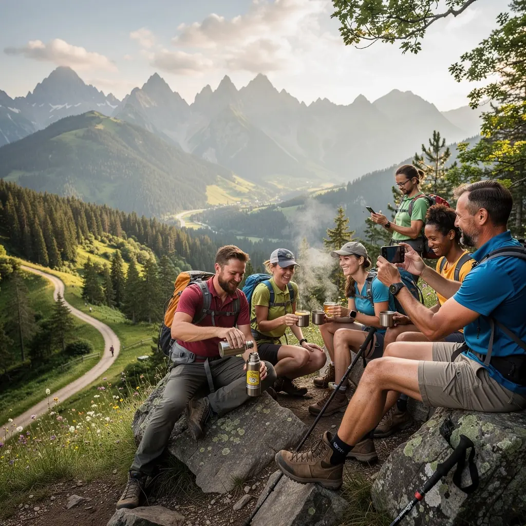 Šálka čaju z nechtíka s teplým slnečným svetlom